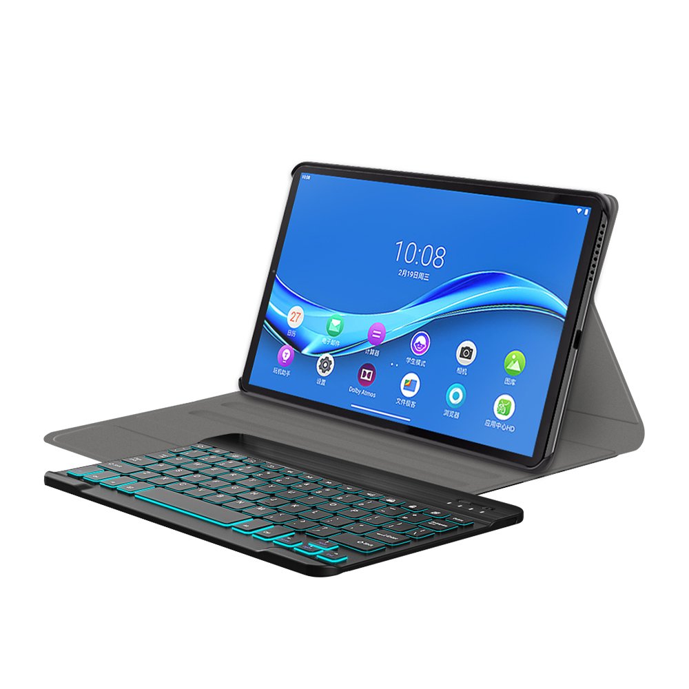 Keyboard case for Lenovo Tab M10 FHD 10.1 X605 2019 Russian Spanish French Arabic keyboard with backlit