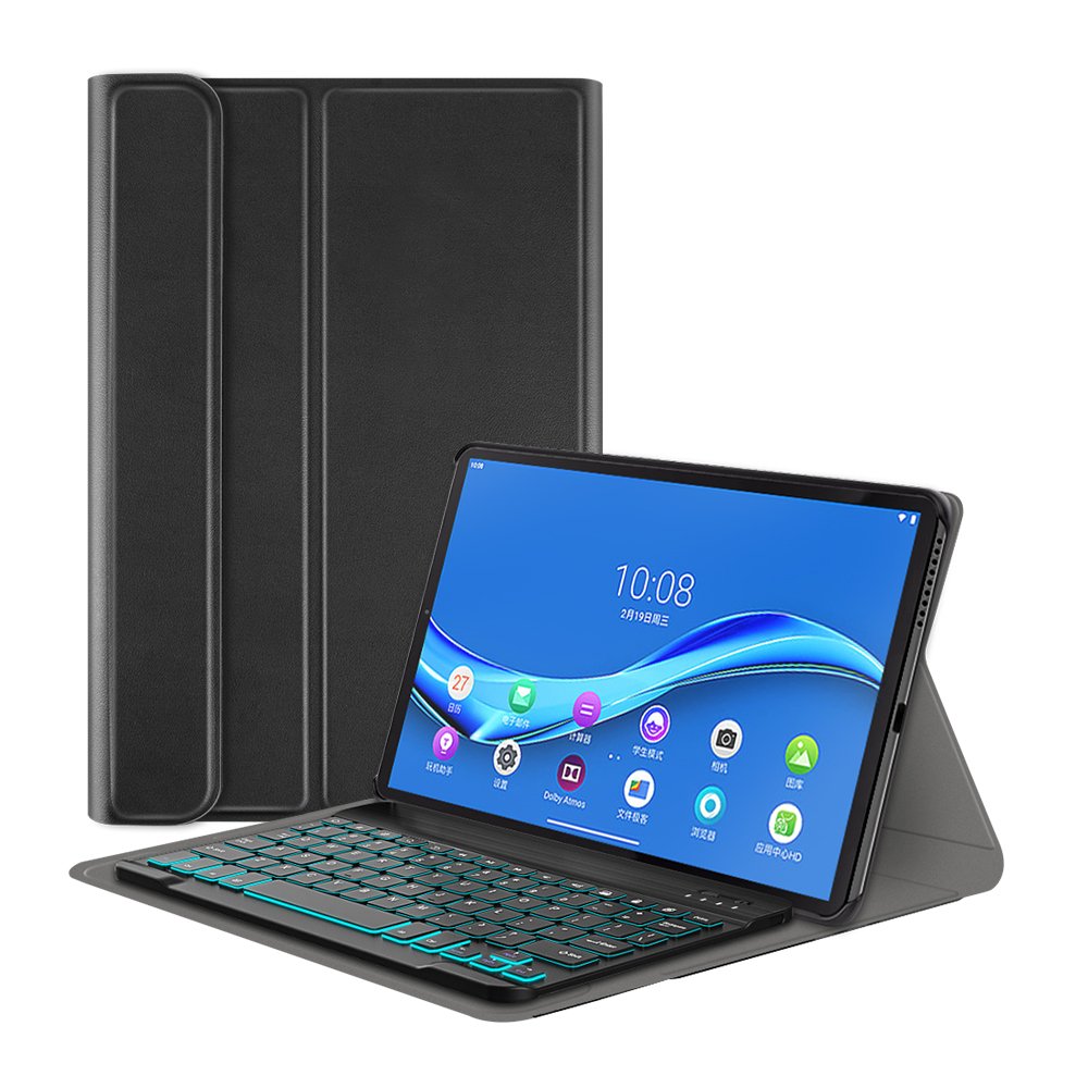 Keyboard case for Lenovo Tab M10 FHD 10.1 X605 2019 Russian Spanish French Arabic keyboard with backlit