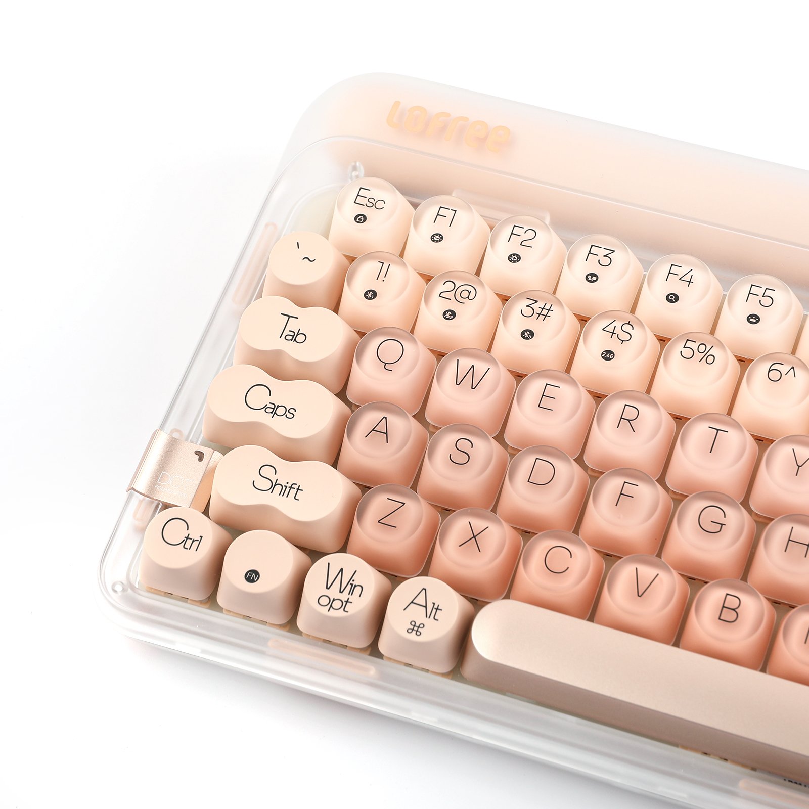 Lofree Dot Liquid Foundation 75% Gasket Mount Hot-Swappable Mechanical Keyboard mechanical keyboard iso