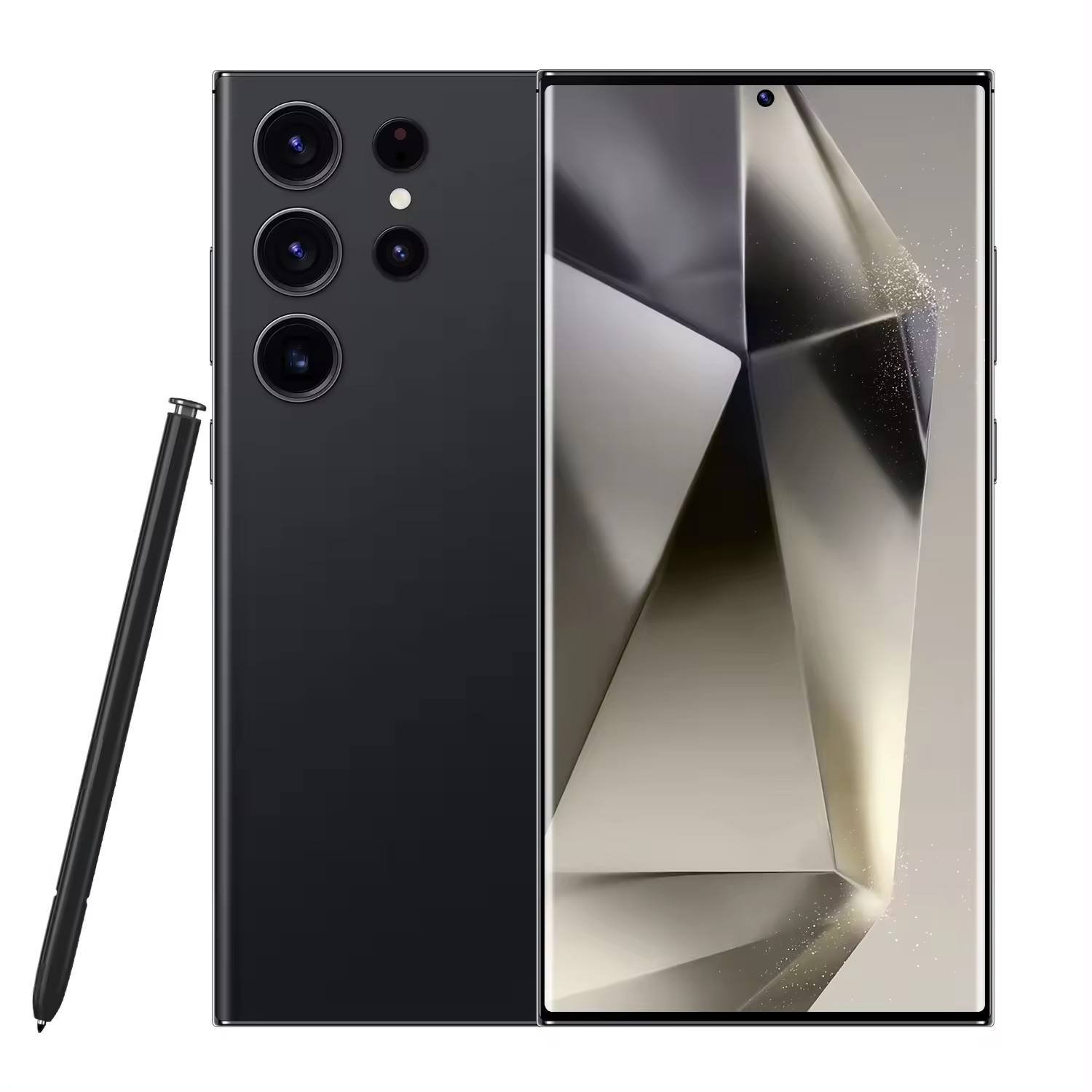 Phone Android10.0 5G Smartphone S24 2024 Latest Smart Original S24 Ultra 16GB+1TB HD Lcd Octa Core Android 10 MTK 67XX Series