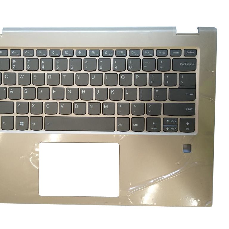 Laptop PalmRest For Lenovo YOGA 520-14IKB 520-14 FLEX 5-14 FLEX 5-1470 Keyboard Bezel Cover Upper Case Gold New