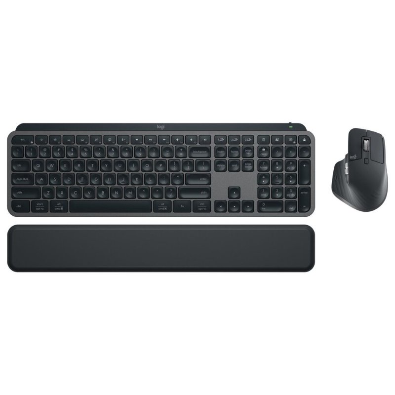 Logitech MX Keys Combo Original 100% Performance Business Wireless Keyboard and Mouse Combo With MX Master 3S Mouse