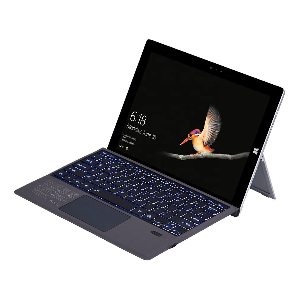For Microsoft Surface Pro6/7/5/4/3 dedicated wireless keyboard Go2 backlight cover tablet with external magnetic sucti
