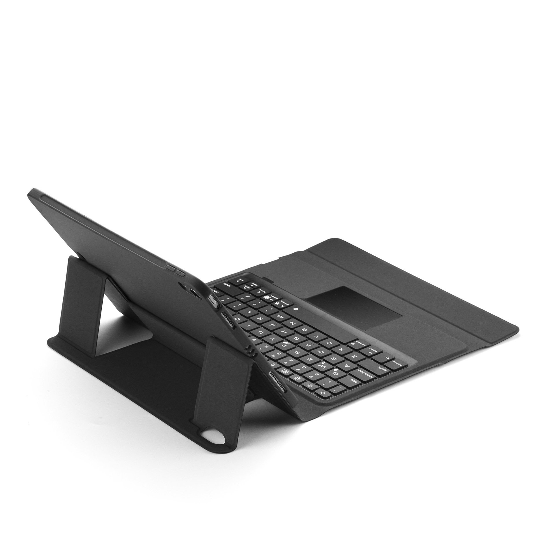 RGB Backlit Wireless Keyboard Leather Keyboard Trackpad Case for Ipad pro 11 2022/2021/2020/2018 iPadPro 11 Keyboard Cover