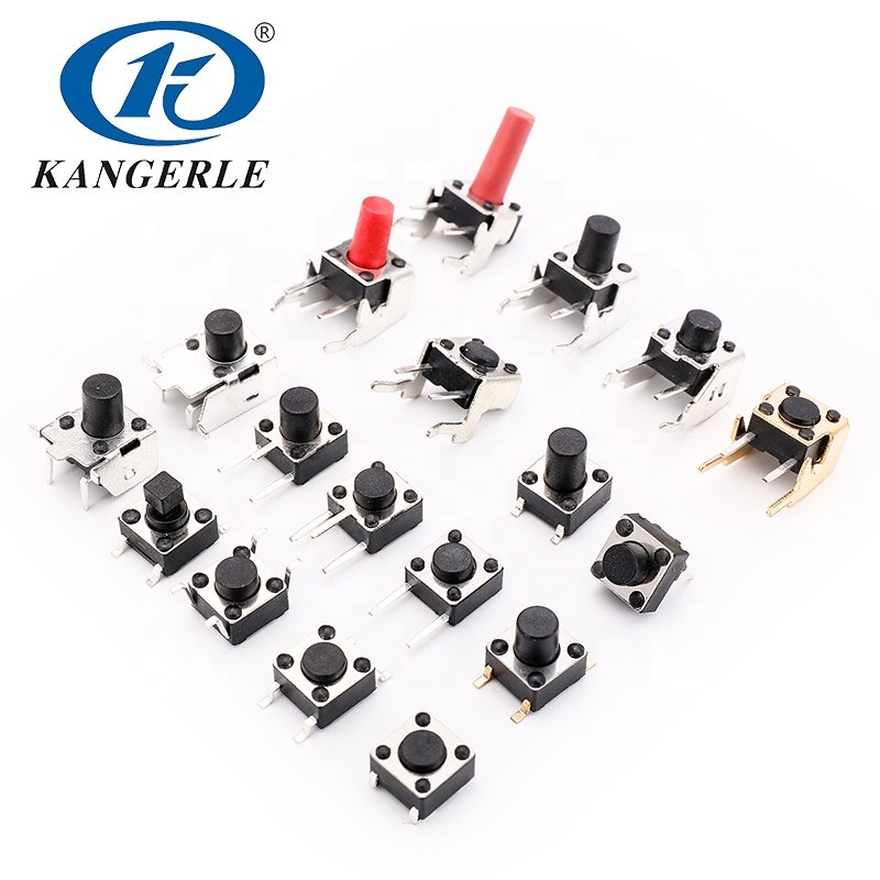 Chinakel SMD Side Tactile Switch Silicone Push Button Keyboard 1NO Combination Max Voltage 12V
