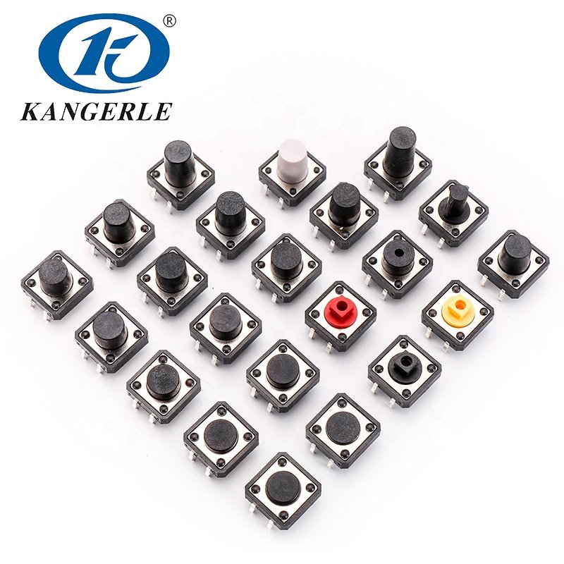 Chinakel SMD Side Tactile Switch Silicone Push Button Keyboard 1NO Combination Max Voltage 12V