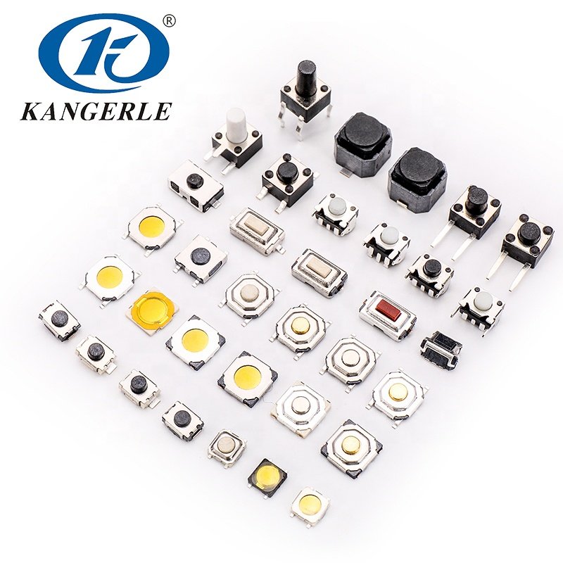 Chinakel SMD Side Tactile Switch Silicone Push Button Keyboard 1NO Combination Max Voltage 12V