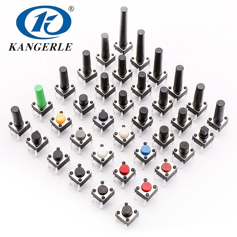 Chinakel SMD Side Tactile Switch Silicone Push Button Keyboard 1NO Combination Max Voltage 12V