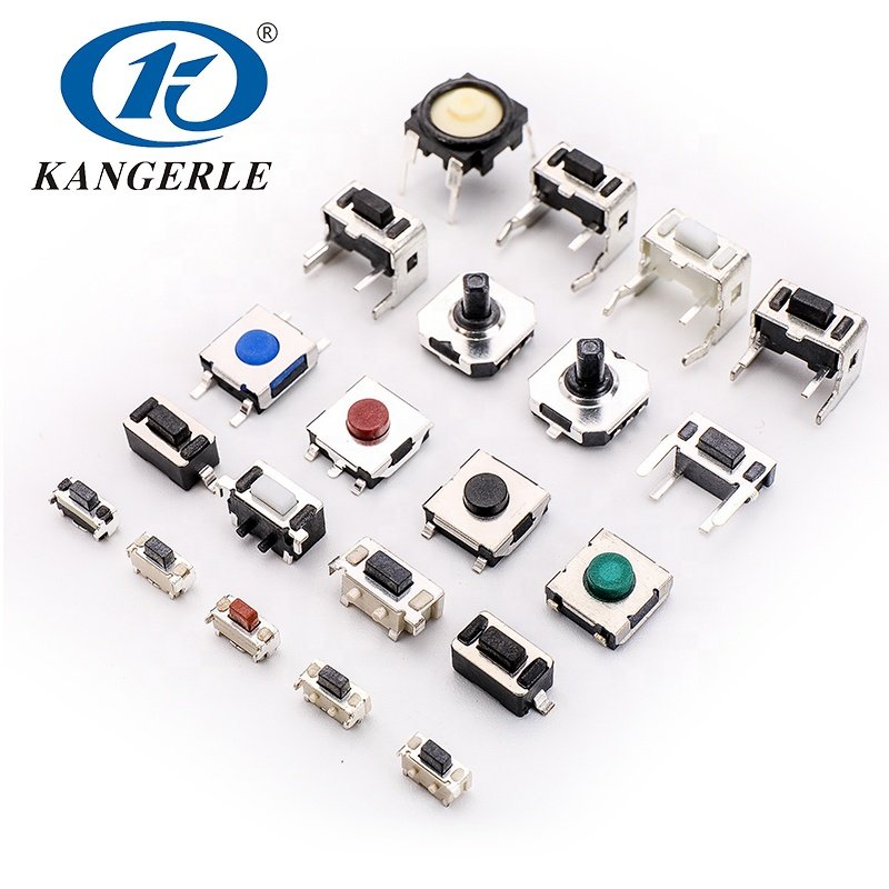Chinakel SMD Side Tactile Switch Silicone Push Button Keyboard 1NO Combination Max Voltage 12V