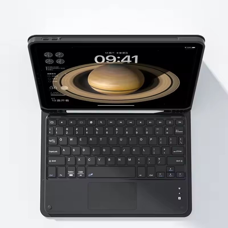 Kenke 2024 Magnetic iPad Keyboard Case for iPad Pro 12.9 Wireless iPad Keyboard Case 5 6th Gen Touch Tablet Case Cover