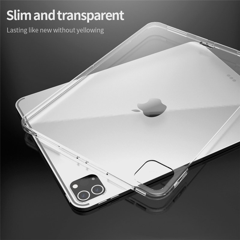 2021 Custom For ipad Pro 12.9 Case Tablet Clear PC TPU Cover For ipad Pro Keyboard Case Matte Translucent For ipad pro 9.7 Case