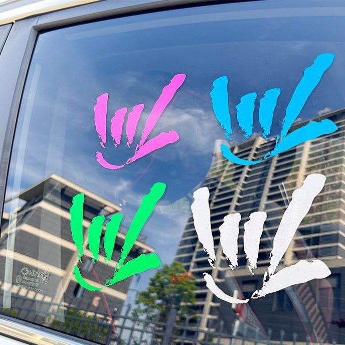 Custom Die Cut Logo Waterproof Vehicle Transfer UV Resist Car Stickers transfer printing gold foil transfer sticker