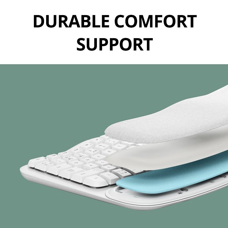 Original Logitech Wave Keys Dual Mode Backlight Rechargeable Switch Mechanical Gaming USB Ergonomic Wireless Keyboard