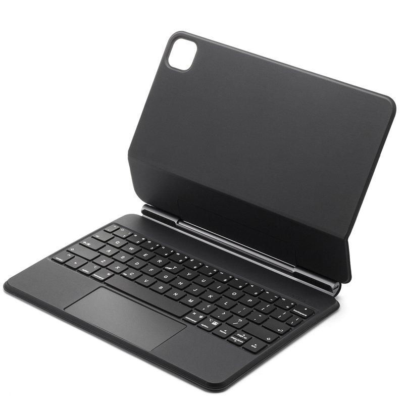 2022 iPad 10th Generation Smart Magic Keyboard Case Wireless BT Tablet Case Cover LED Backlit Touchpad Arabic USB New