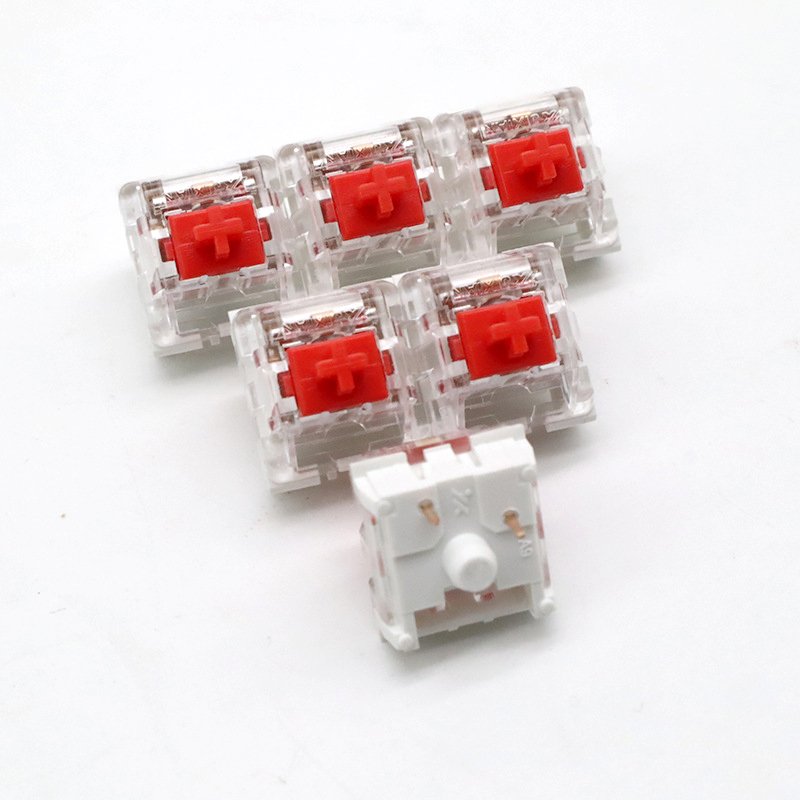 Mechanical keyboard silent push button switch