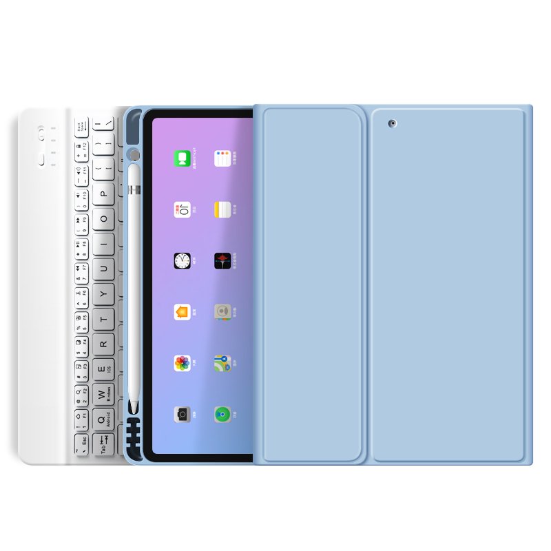 Smart Case with Wireless Keyboard for iPad Air4/5 10.9 2020 Cover