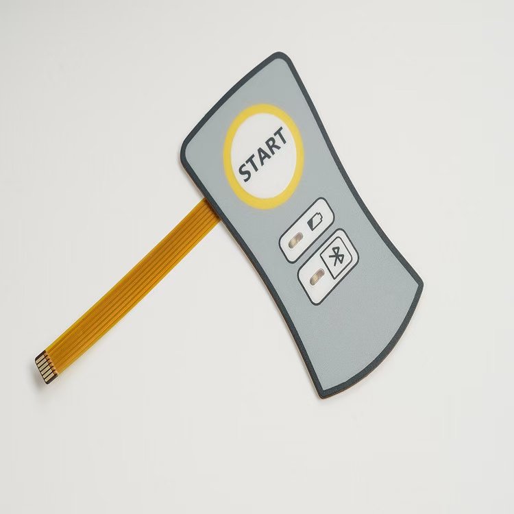Hot Selling Product Graphic Oized Matrix Membrane Switch verlay Push Button Keypad Keyboard Custom