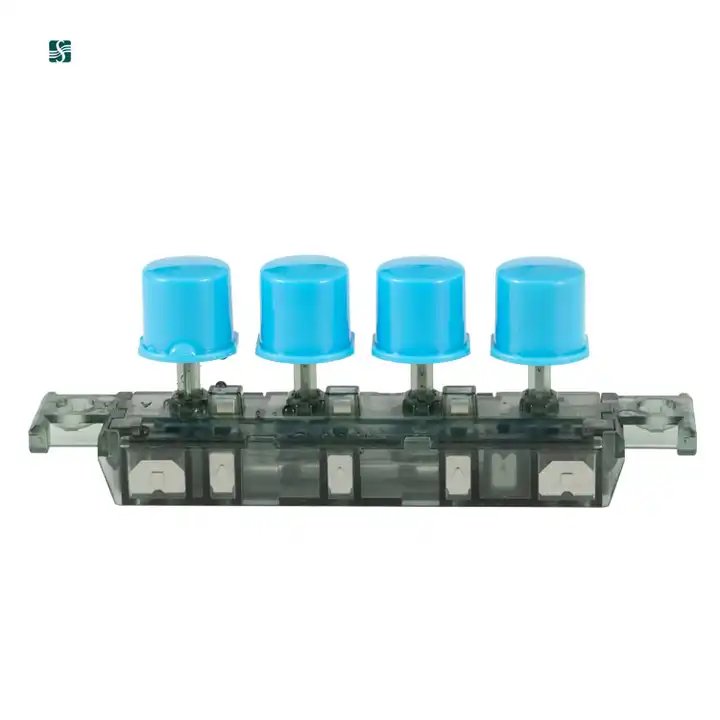 Blender Soldering wires 4 position 3 speed push button keyboard Switches Safe And Reliable 1A 250V Electrical Table Fan Switch