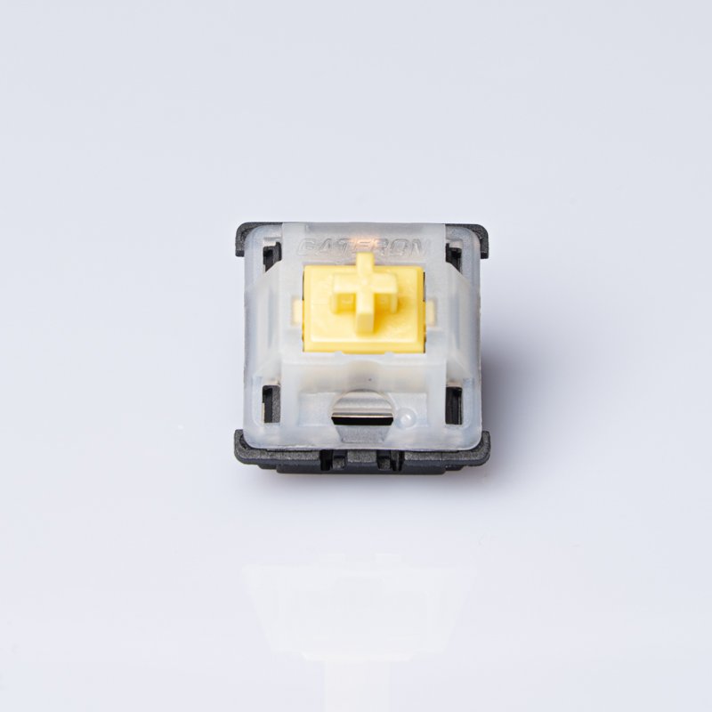 GATERON New KS-3-x47 Pro Yellow switch 5-pin Pre-lubed RGB gaming mechanical DIY hotswap keyboard switch