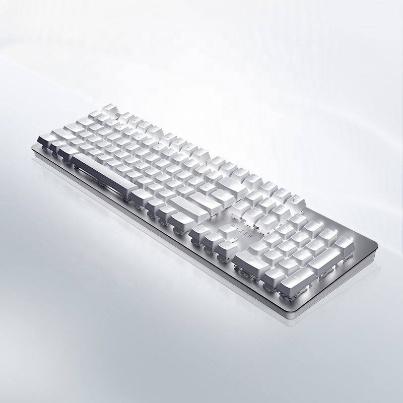 Multi-function Digital 104 Keys Orange Mechanical Switch Mechanical Razer Pro Type Gaming White Keyboards