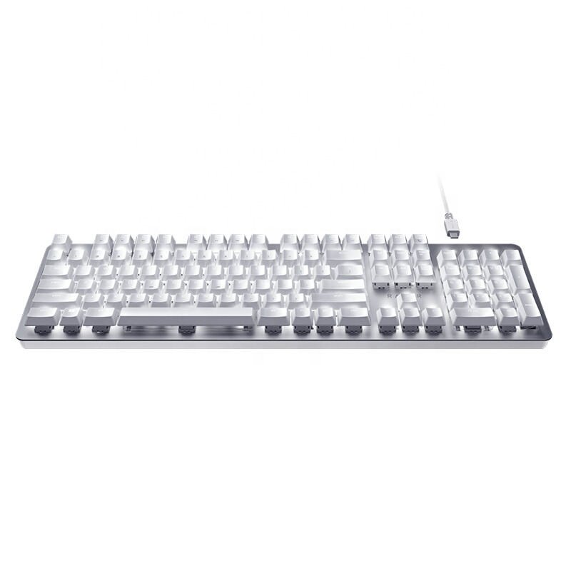 Multi-function Digital 104 Keys Orange Mechanical Switch Mechanical Razer Pro Type Gaming White Keyboards