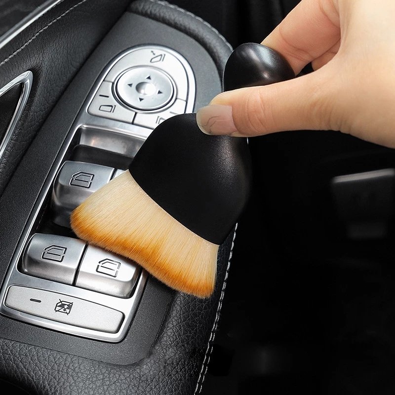 Auto Interior Dust Cleaning Brushes Air Outlet Gap Detail Clean Tools Car Detailing Cleaning Brush