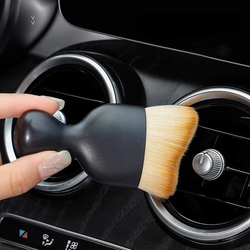 Auto Interior Dust Cleaning Brushes Air Outlet Gap Detail Clean Tools Car Detailing Cleaning Brush