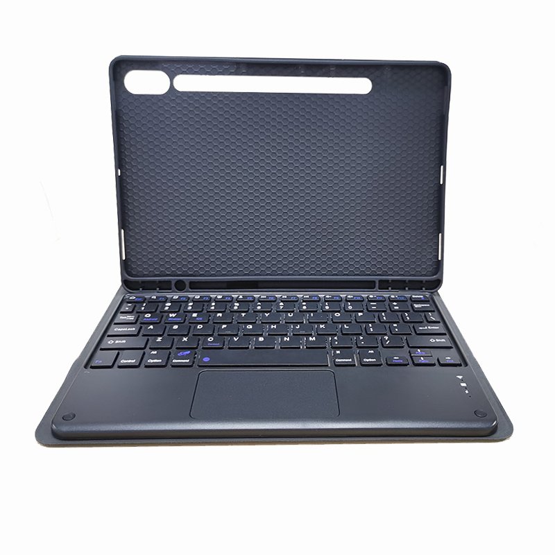 For Samsung Galaxy TAB S9 FE 10.9 X510 X516B tablet case blue tooth keyboard built in magnetic touch pad built in touch pad