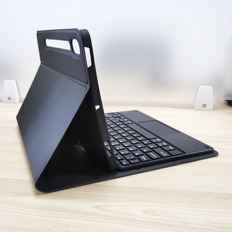 For Samsung Galaxy TAB S9 FE 10.9 X510 X516B tablet case blue tooth keyboard built in magnetic touch pad built in touch pad