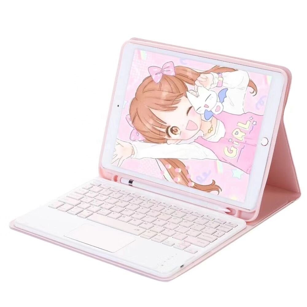 BT wireless Keyboard Case Cover for iPad Air 1 2 3 Pro 9.7 10.5 11 and iPad 9.7 2017 2018 2019 10.2 5th 6th 7th Generation