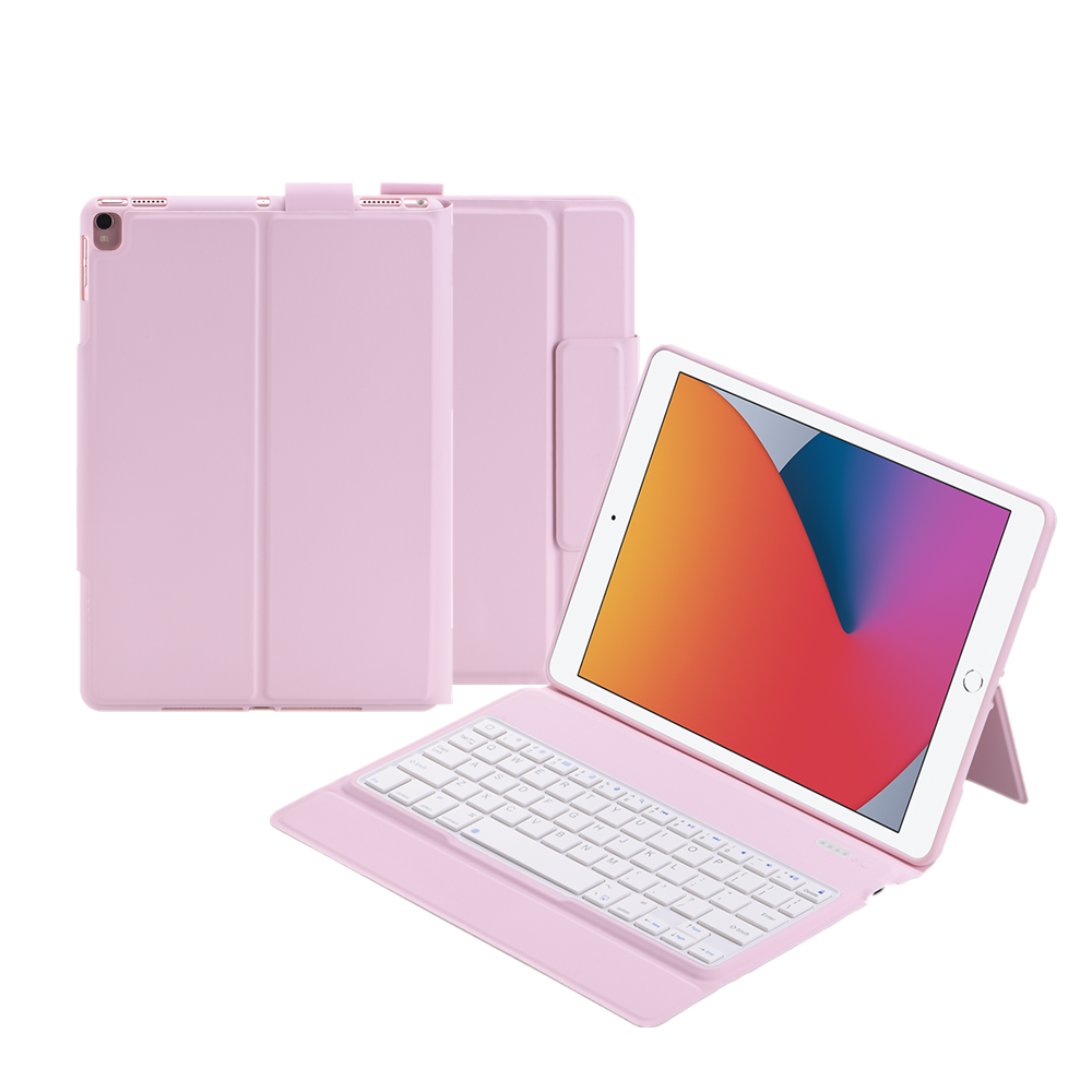 Smart keyboard case for iPad pro 10.5 inch Pastel TPU Cover case with keyboard air 3 10.5