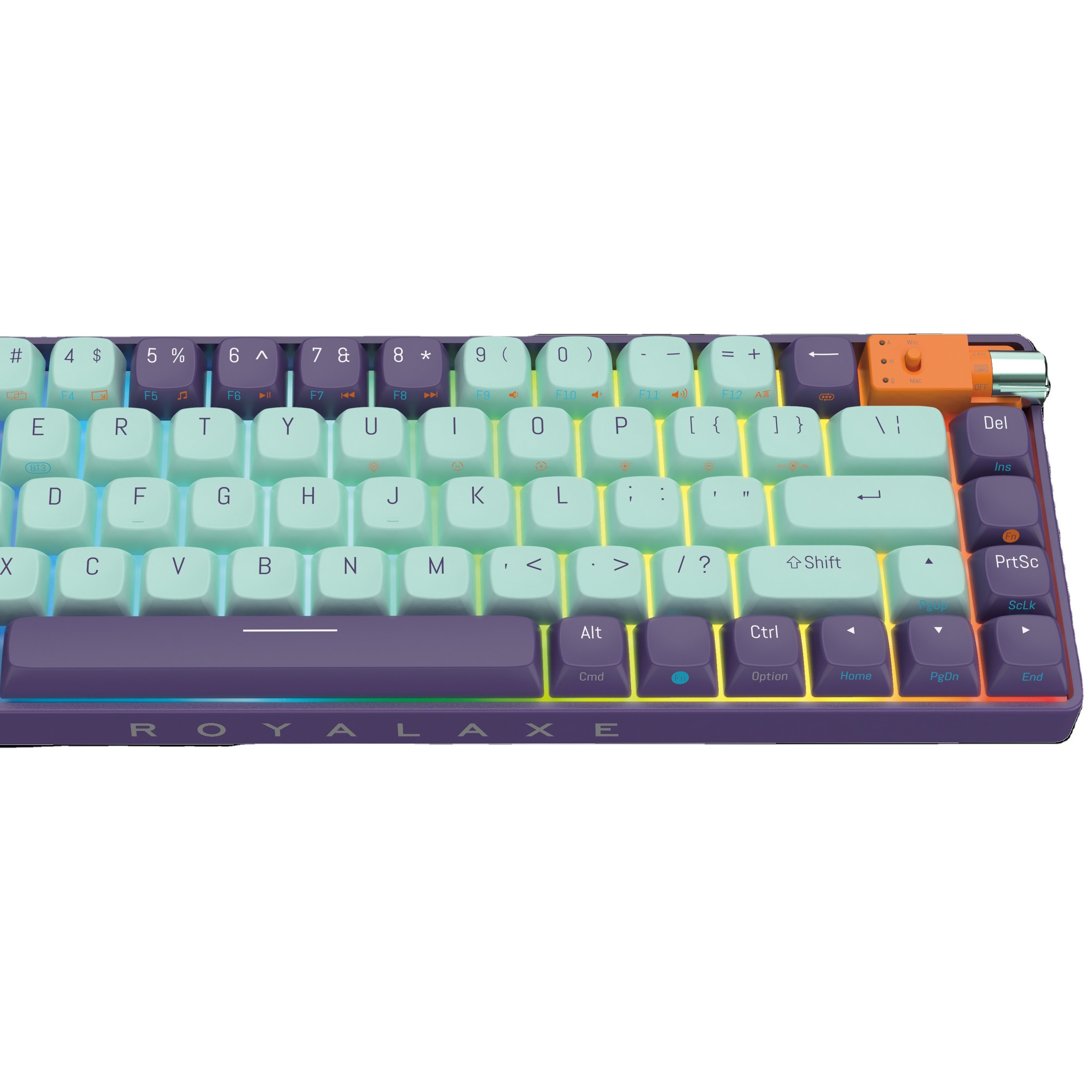 Royalaxe R68 Gaming Keyboards and 67 Keys Mechanical Gaming Keyboard for Computer ttc switch