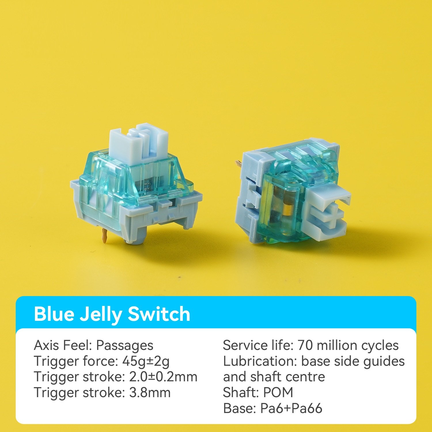 Mechanical Keyboard Switch Linear Switch For Hot-Swappable Keyboard Body Linear Switches for DIY