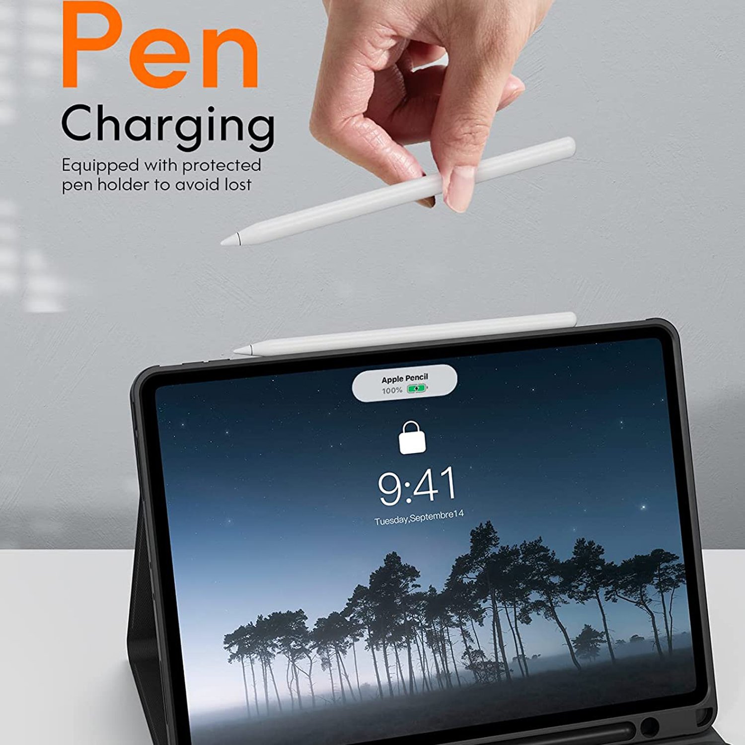 Custom 60% Copy Paste Mini Magic Ergonomic Shockproof Spanish BT Wireless Case Keyboard For iPad Pro