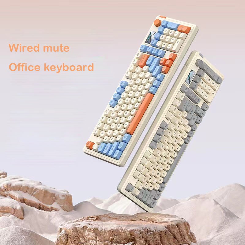 Hot-sell RGB gaming mechanical keyboard silent gaming keyboard Ergonomic wired gaming keyboard