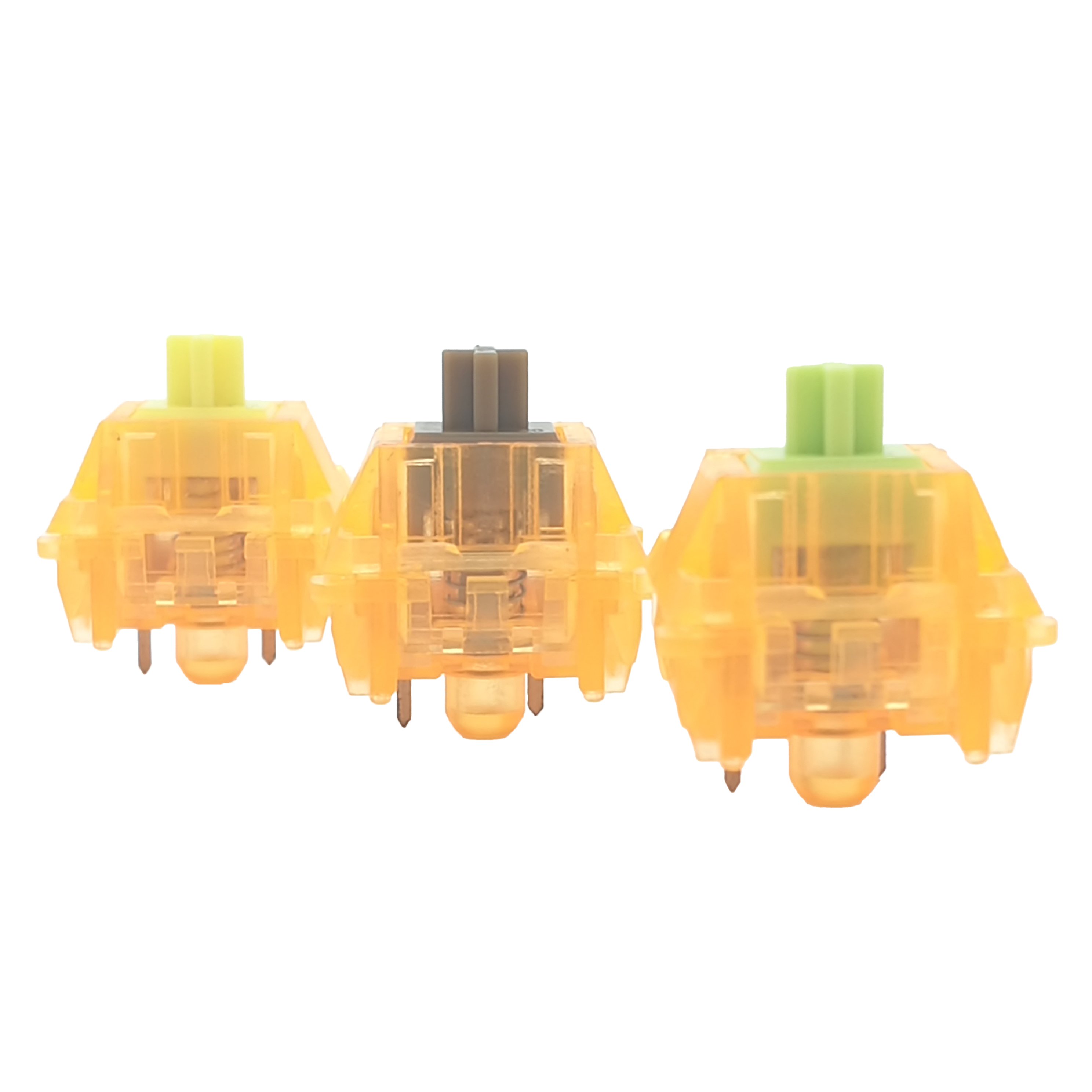 TECSEE Free Samples White Lavender Purple Mechanical Keyboard Switch Brown White Blue Red Yellow Switches