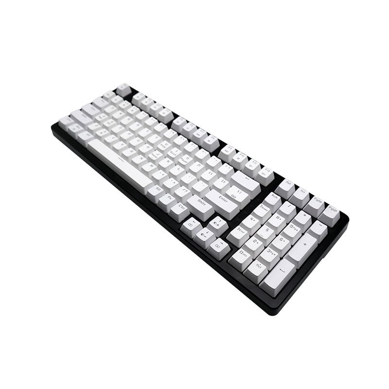 98-Keys Red Switch OEM Wired Type C Hot Swappable Backlit Lighting Computer Mechanical Gaming Keyboard Model Magic Keyboard