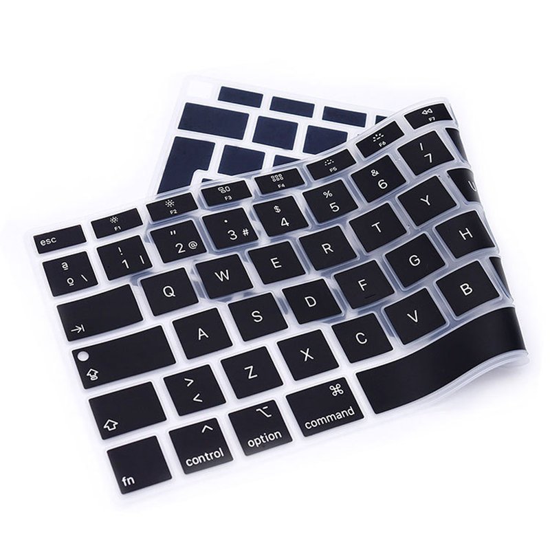 EU Version Silicone Keyboard Cover For Macbook Air 13.6 inch 13 15 16 inches For Macbook Pro 14 inch Keyboard Cover Spanish