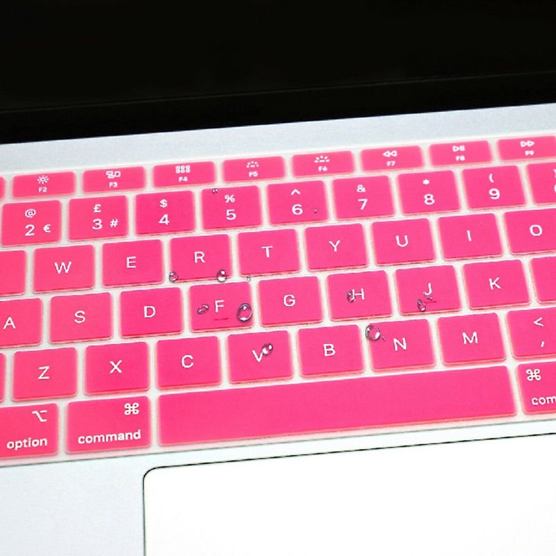 EU Version Silicone Keyboard Cover For Macbook Air 13.6 inch 13 15 16 inches For Macbook Pro 14 inch Keyboard Cover Spanish