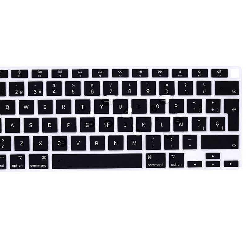 EU Version Silicone Keyboard Cover For Macbook Air 13.6 inch 13 15 16 inches For Macbook Pro 14 inch Keyboard Cover Spanish