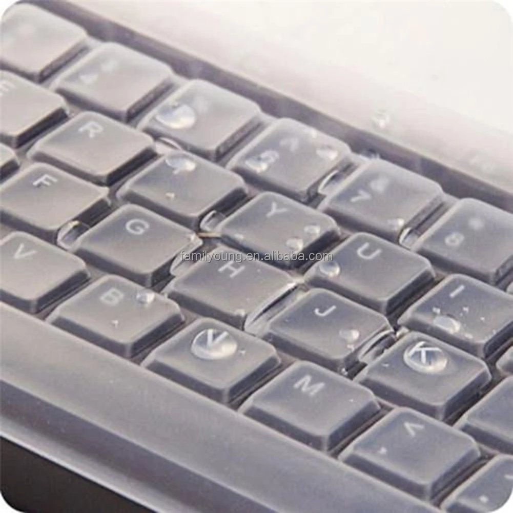 Universal Waterproof Silicone Desktop Computer Keyboard Cover Clear Skin Protector Film Shell Dust-Proof Protective Film