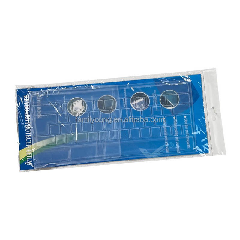 Universal Waterproof Silicone Desktop Computer Keyboard Cover Clear Skin Protector Film Shell Dust-Proof Protective Film