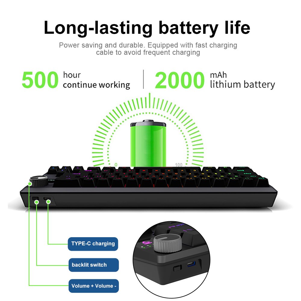 Teclado gamer Wholesale Keyboard Mini New Product Usb Backlight Gaming Keyboard For Gamer wireless keyboard office