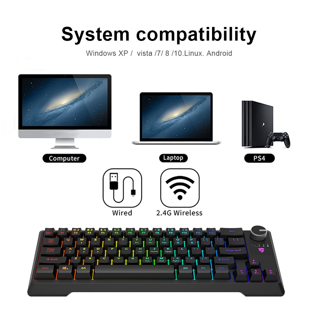 Teclado gamer Wholesale Keyboard Mini New Product Usb Backlight Gaming Keyboard For Gamer wireless keyboard office