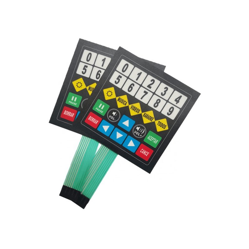 4X4 Equipment Silicone Button Reasonable Price Membrane Switch Keyboard Panel