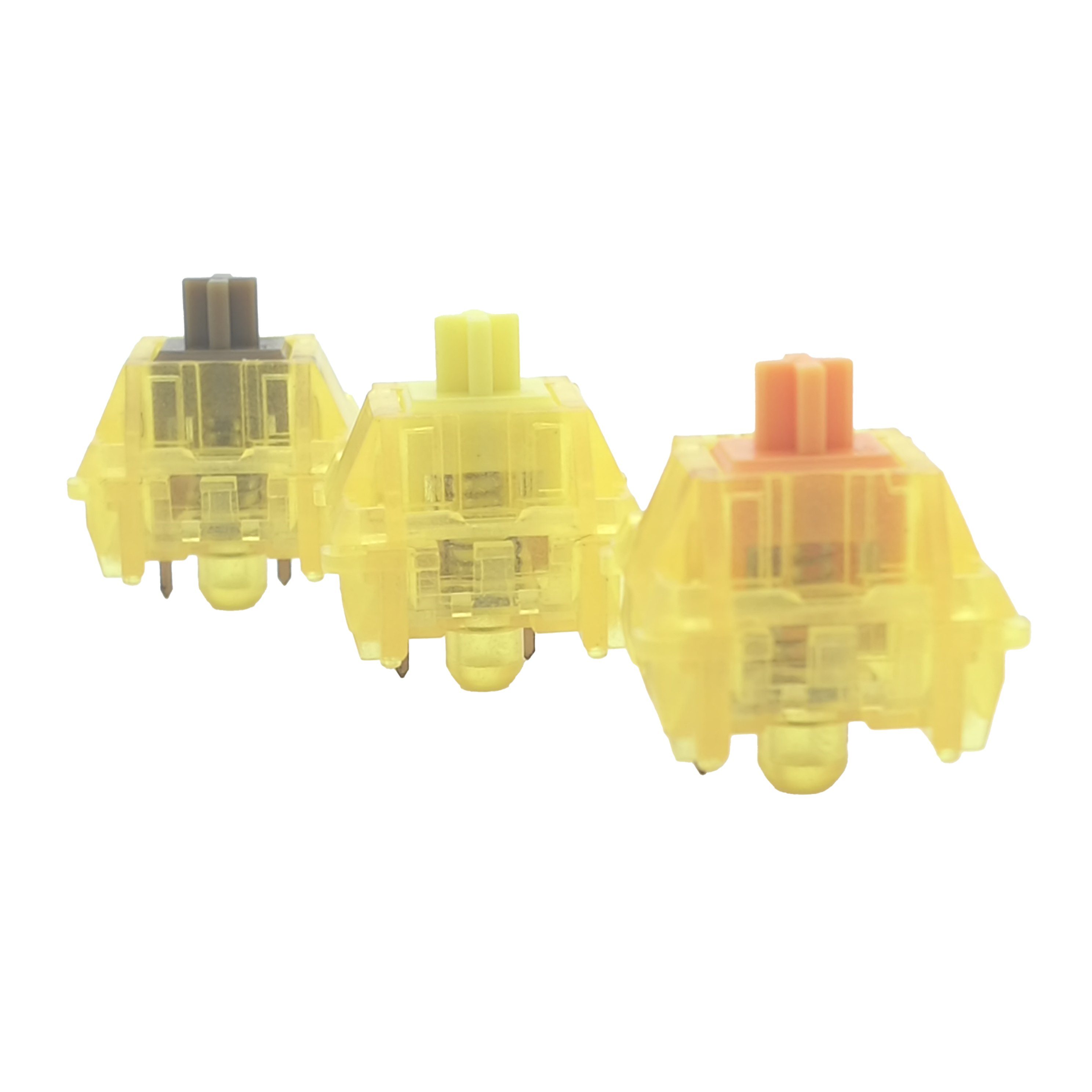 TECSEE Free Samples Translucent Linear Axis Custom Keyboard Switches Kailh Cherry Gateron Mechanical Keyboard Switches