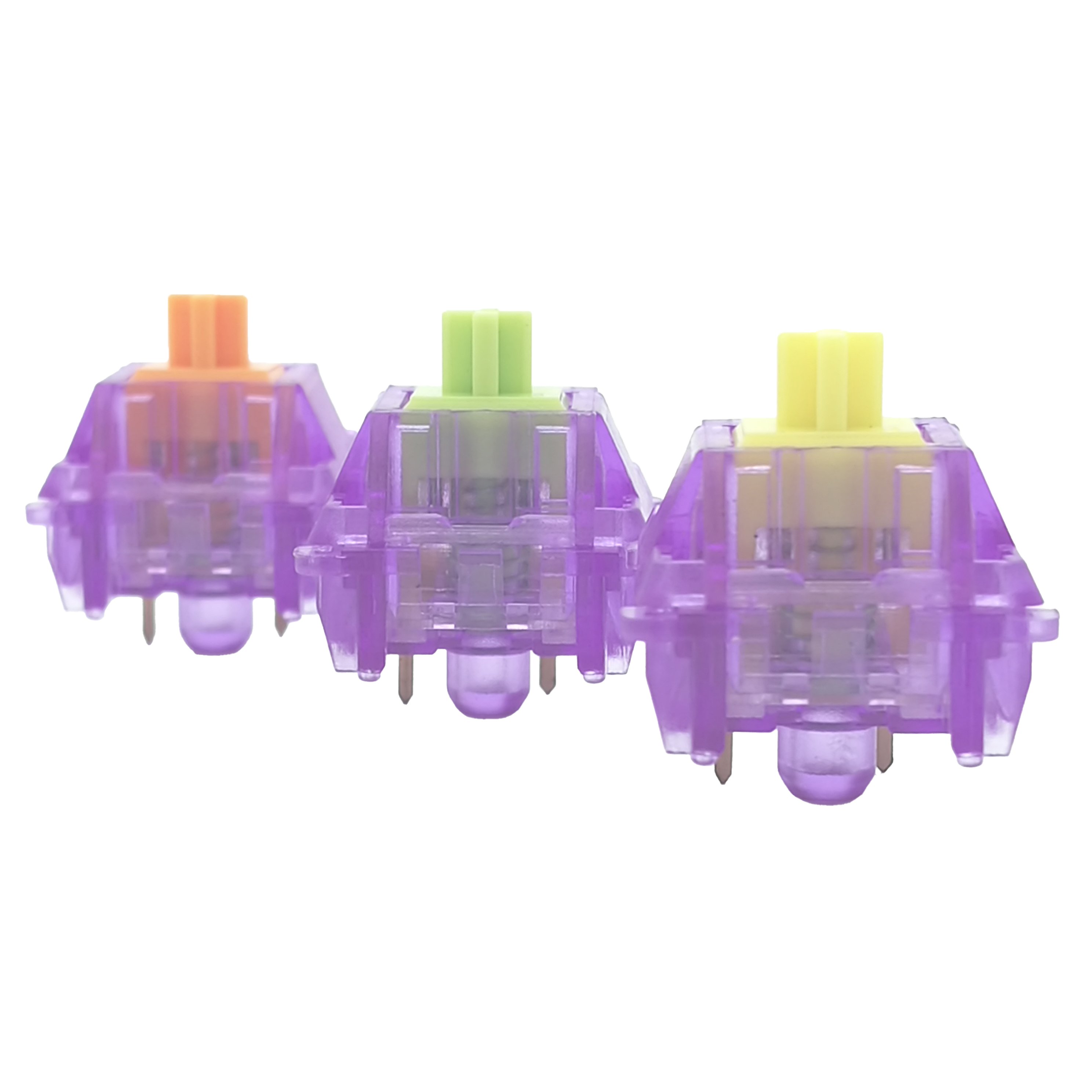 TECSEE Free Samples Translucent Linear Axis Custom Keyboard Switches Kailh Cherry Gateron Mechanical Keyboard Switches
