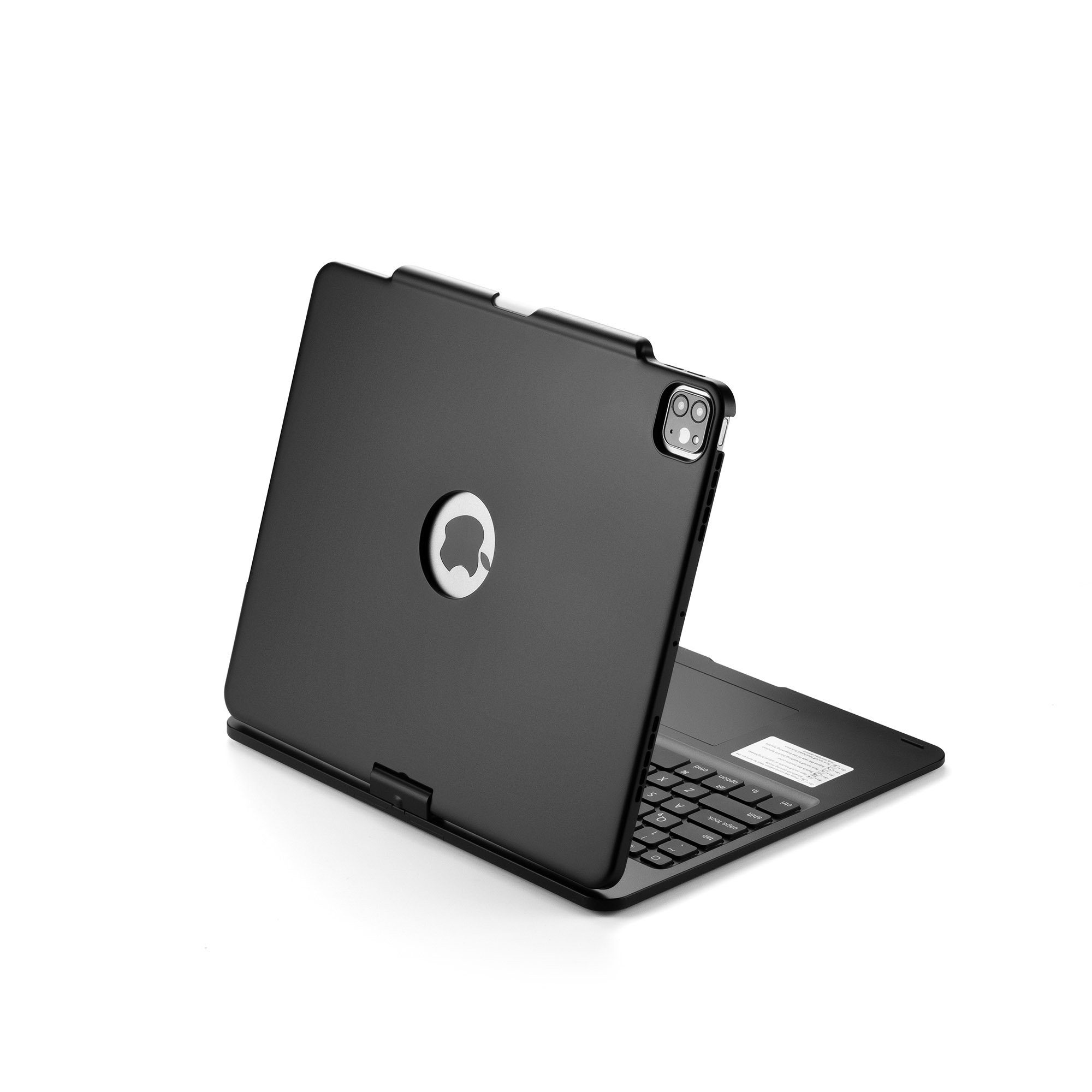 360 Degree Rotate 7 Colors Backlight Touchpad BT Wireless Keyboard Case for iPad Pro 12.9 5th 2021 &4th Gen 2020 & 3rd Gen 2018