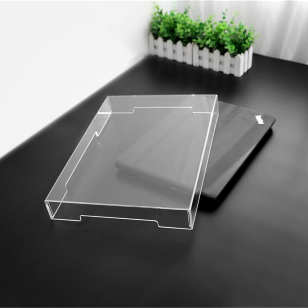 Portable Transparent Acrylic Laptop Dust Cover Mouse Cover Keyboard Cover