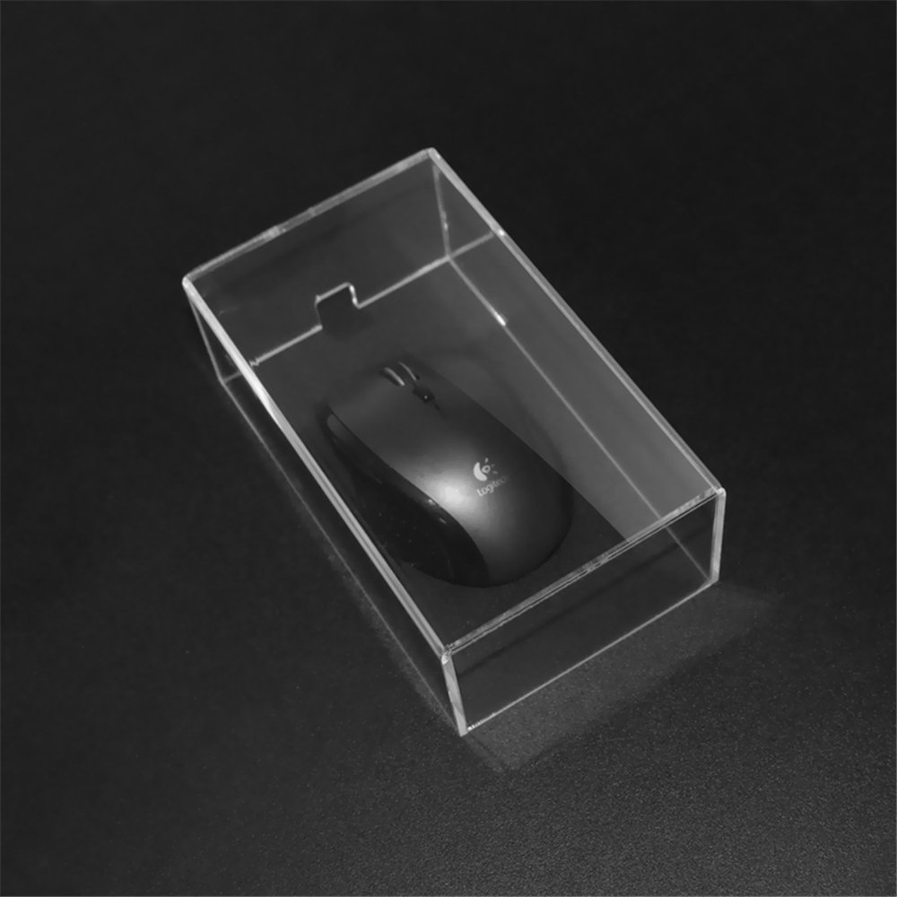 Portable Transparent Acrylic Laptop Dust Cover Mouse Cover Keyboard Cover